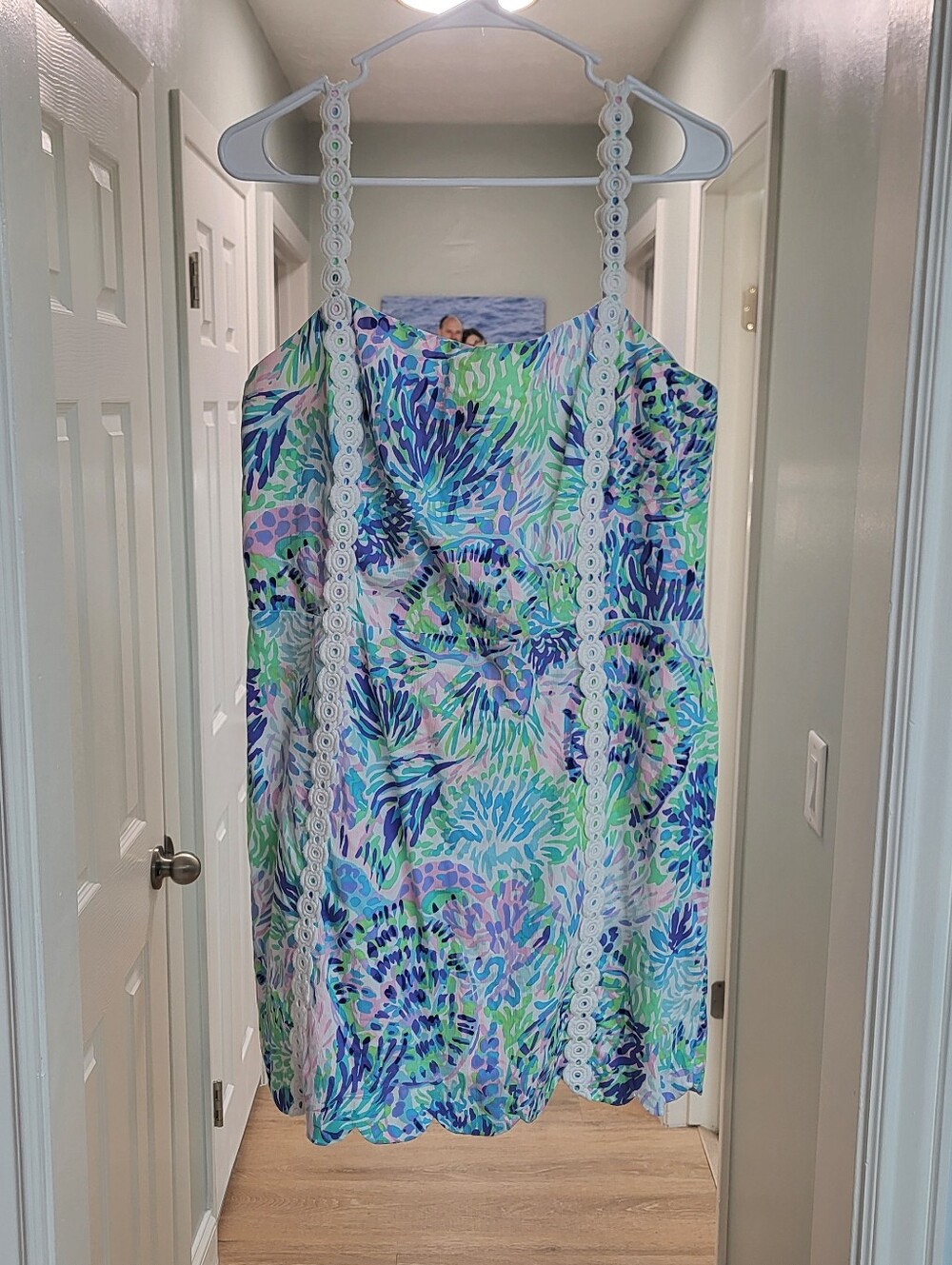 Lilly Pulitzer Jesse Romper Dress in Multi Shell of a Party 14